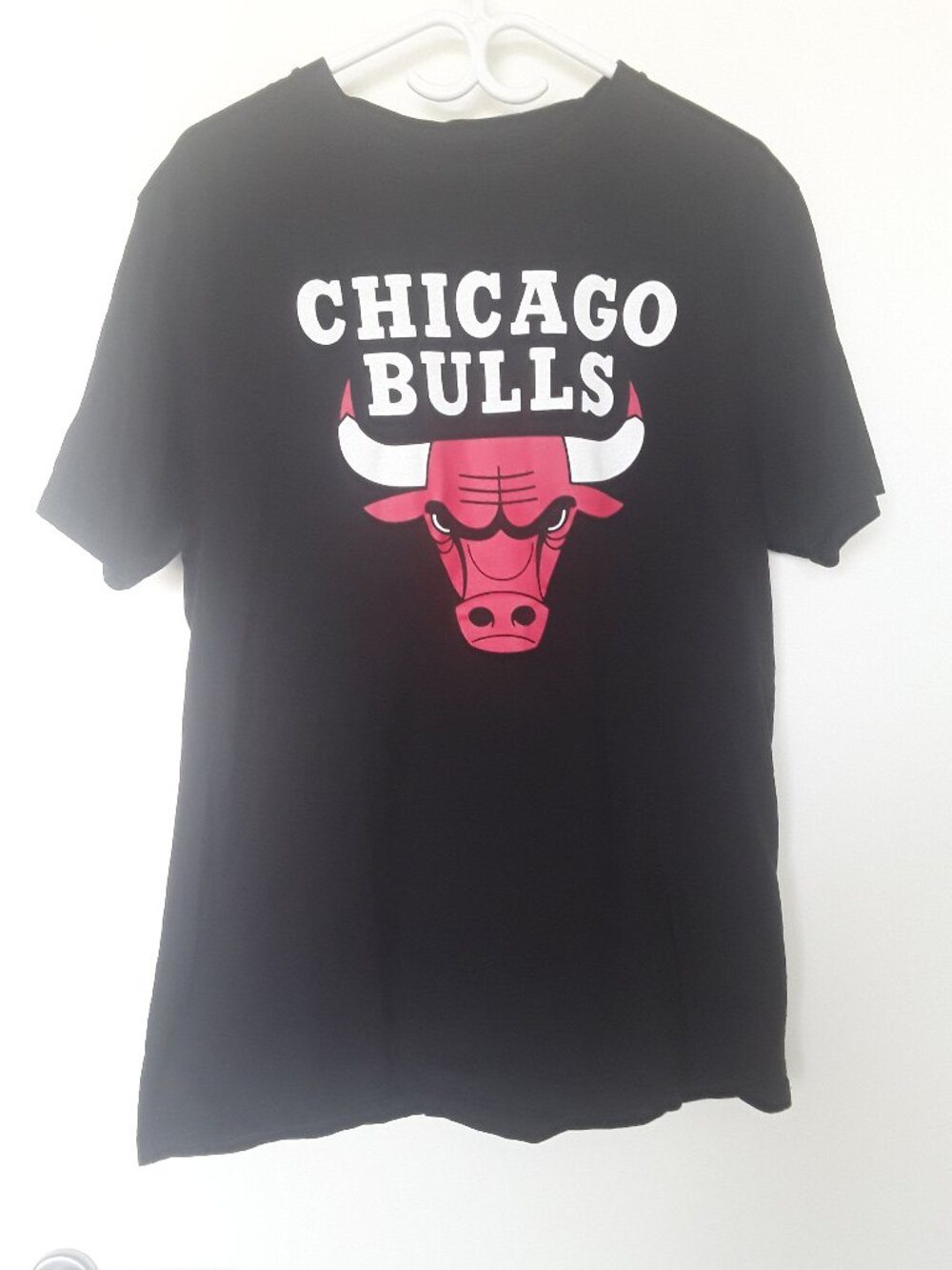 Chicago Bulls NBA Shirt – Men’s Large – Black Graphic Tee – Official